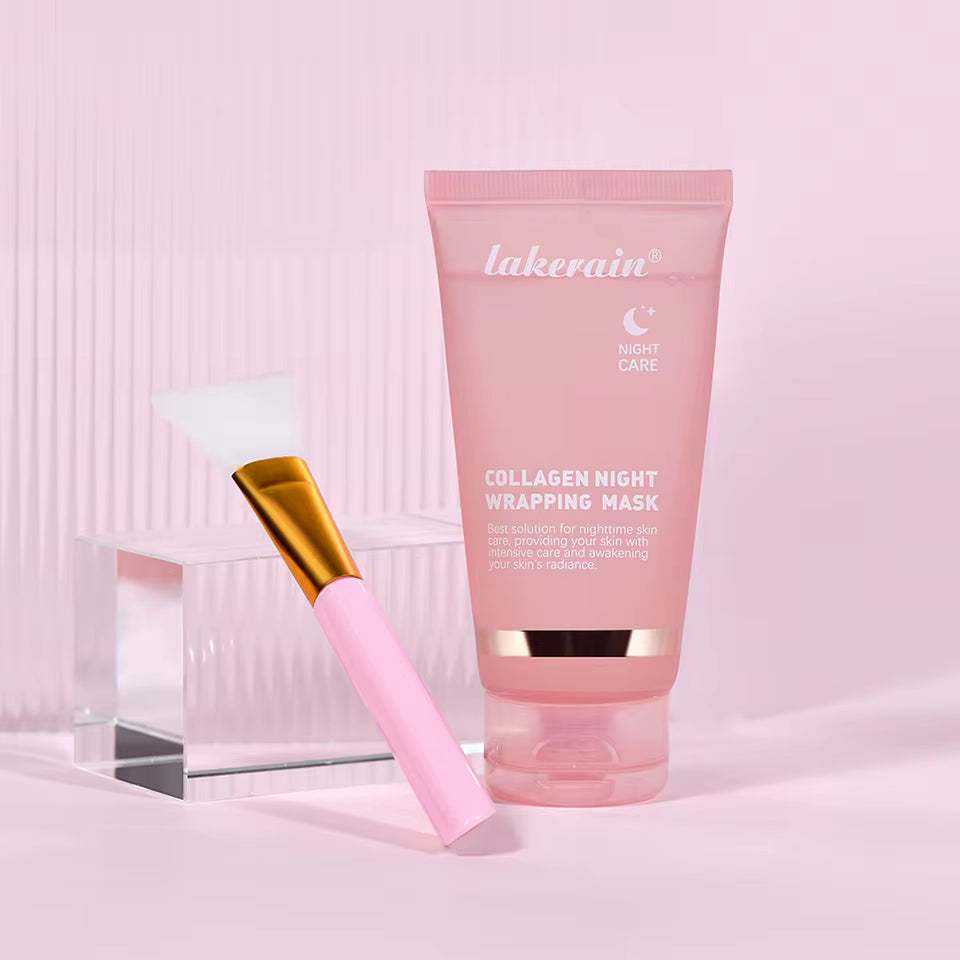 Collagen Overnight Peel-Off Face Mask — Hydrating & Brightening Korean Skincare for Fine Lines & Dryness