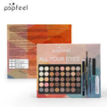 Complete Eye Makeup Set — Eyeshadow Palette, Eyeliner, Mascara & Eyebrow Pencil | All-in-One Kit | Perfect Gift for Her