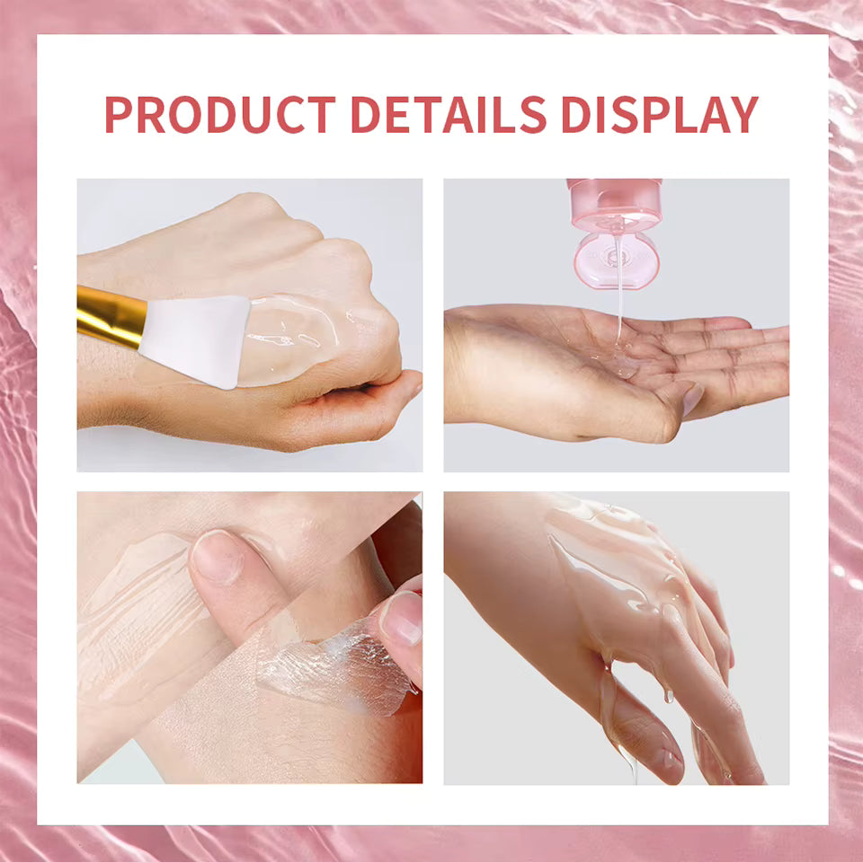 Collagen Overnight Peel-Off Face Mask — Hydrating & Brightening Korean Skincare for Fine Lines & Dryness