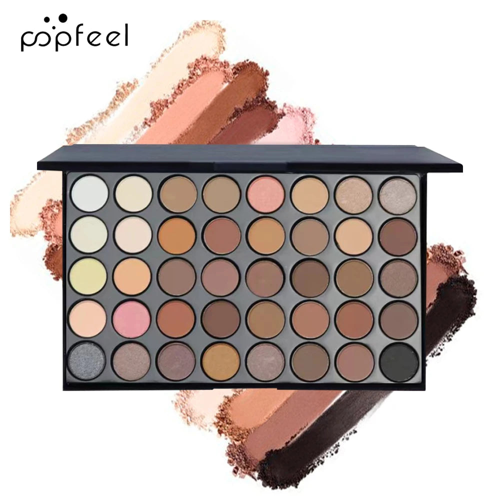 Complete Eye Makeup Set — Eyeshadow Palette, Eyeliner, Mascara & Eyebrow Pencil | All-in-One Kit | Perfect Gift for Her