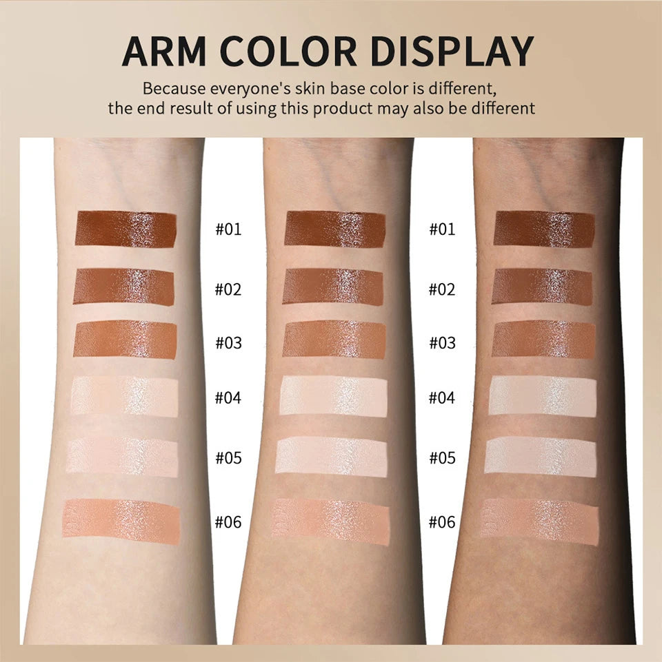 Skin Tint Foundation Stick — Moisturizing, Buildable Coverage Concealer & Smoothing Base | Lightweight Non-Sticky Formula