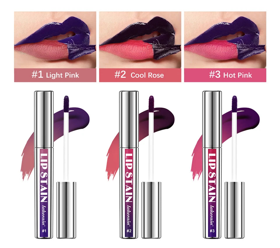 Peel-Off Lip Stain Tint — Long-Lasting, Waterproof & Transfer-Proof | Natural Pink Color | Non-Stick Cup