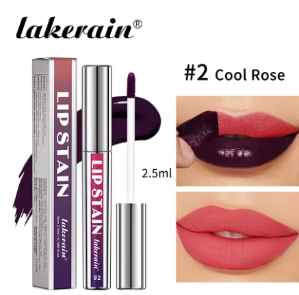 Peel-Off Lip Stain Tint — Long-Lasting, Waterproof & Transfer-Proof | Natural Pink Color | Non-Stick Cup